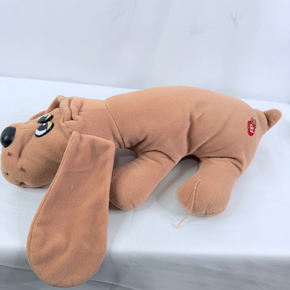 Vintage Pound Puppies Tan Brown Plush Stuffed Animal Dog Floppy Ears 18 Inch